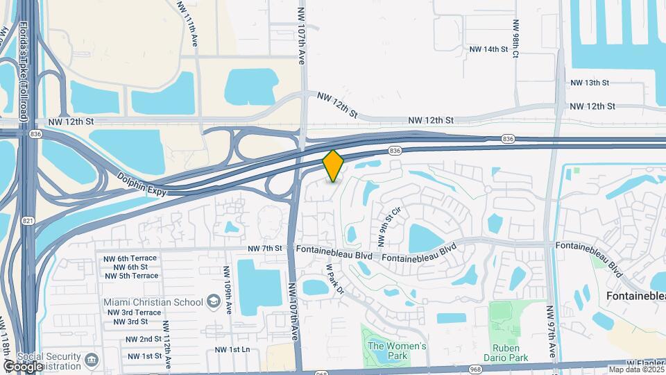922 NW 106th Avenue Cir Map and Location Details