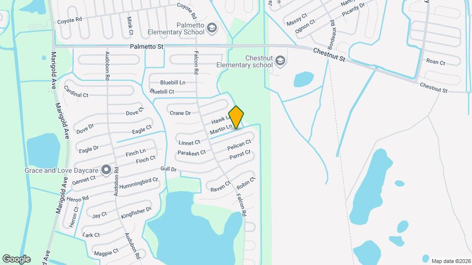 721 Pelican Ct Mapa y Detalles de la Ubicación