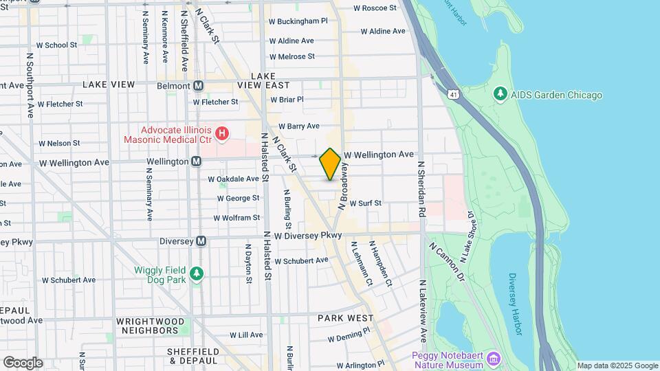 620 W. Surf Map and Location Details