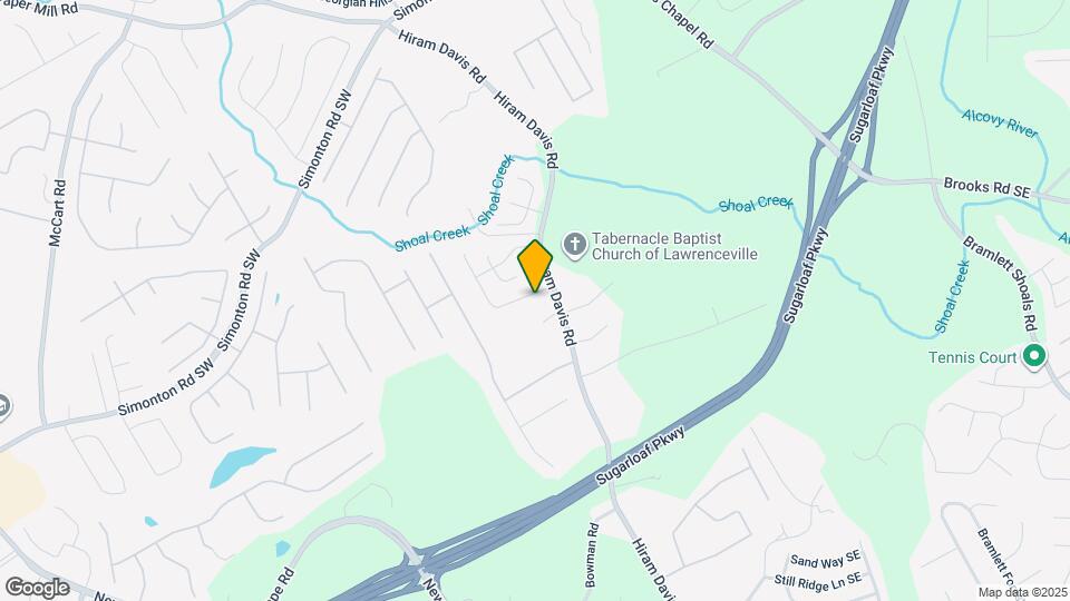 837 Overlook Gln Dr Map and Location Details