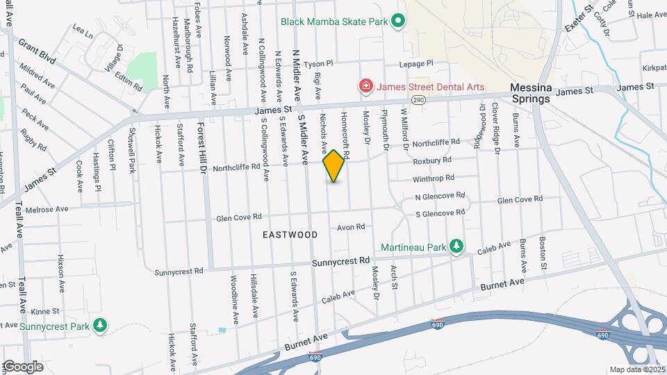 241 Nichols Ave, Unit First floor Mapa y Detalles de la Ubicación