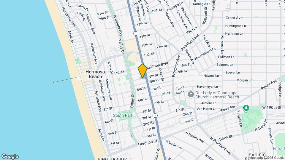 732 9th St Map and Location Details