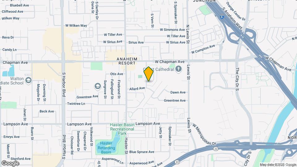 13162 Newport Ave Map and Location Details