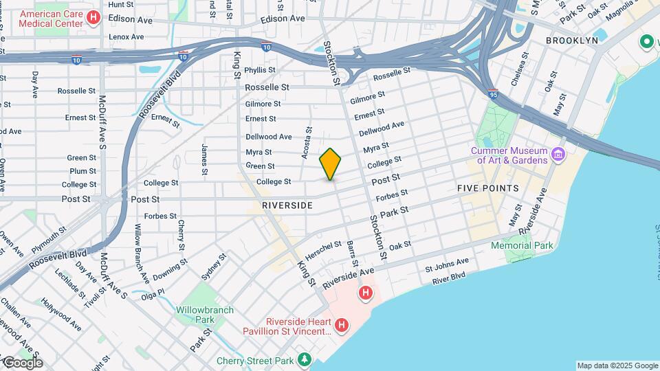 908 Barrs St Map and Location Details