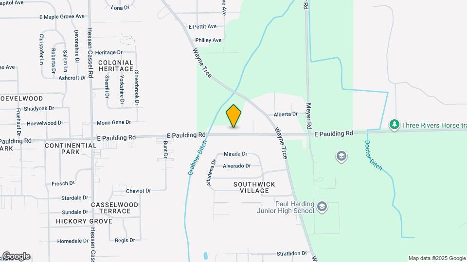 4307 E Paulding Rd Map and Location Details