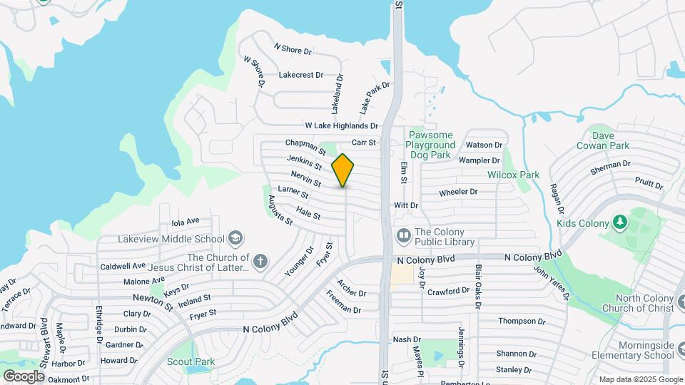 7107 Curry Dr Map and Location Details
