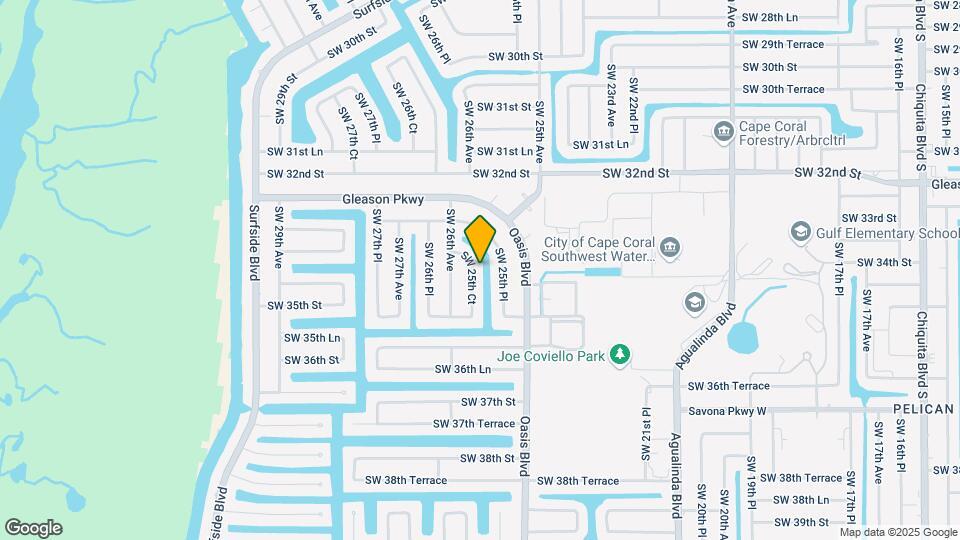 3335 SW 25th Ct Map and Location Details