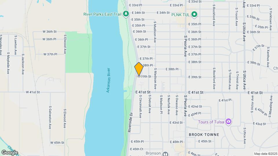 The Chalet & Riverside Plaza Apartments in Tulsa, OK