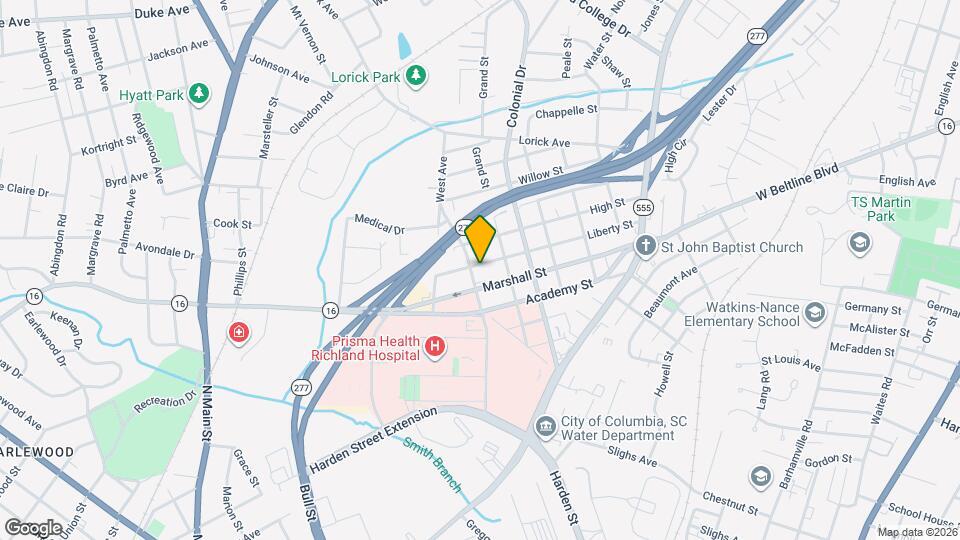 1902 Liberty St Map and Location Details