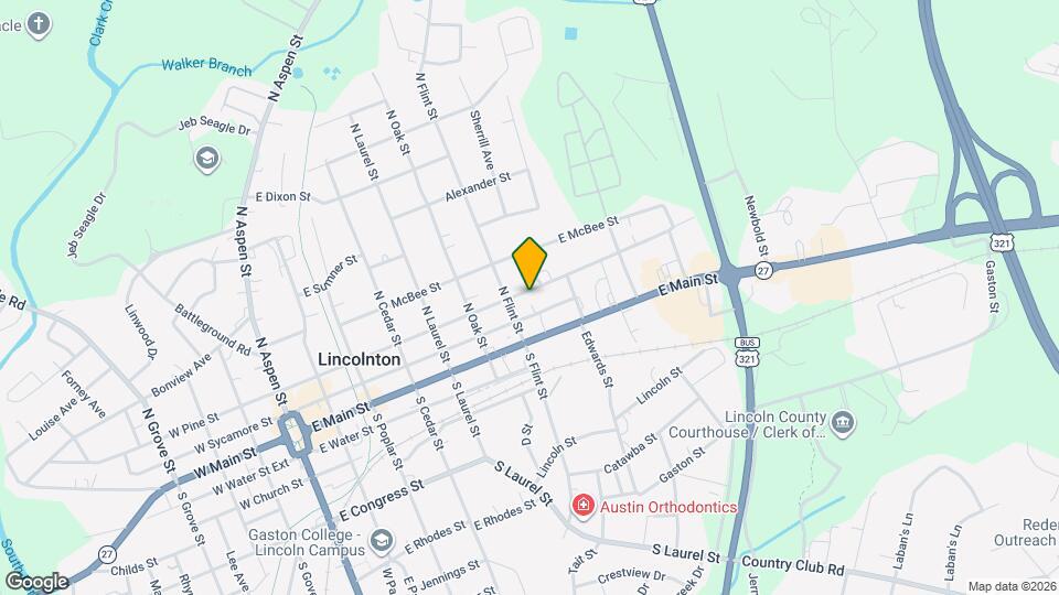 720 E Pine St Map and Location Details