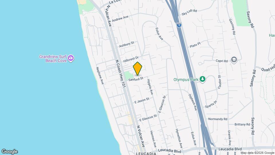 208 Sanford St Map and Location Details