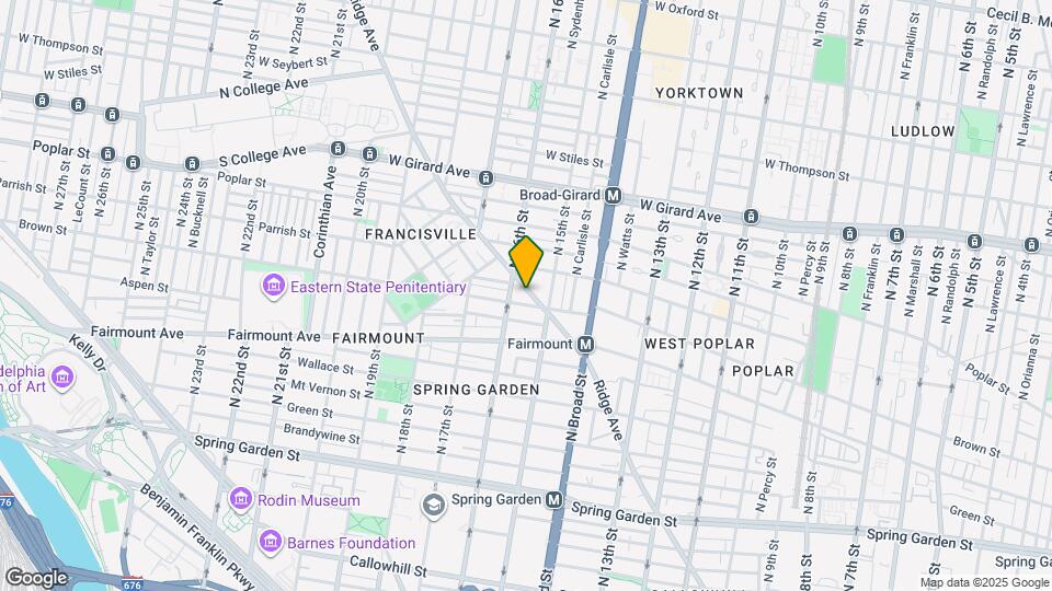 1518 Ridge Ave, Unit 3 Mapa y Detalles de la Ubicación