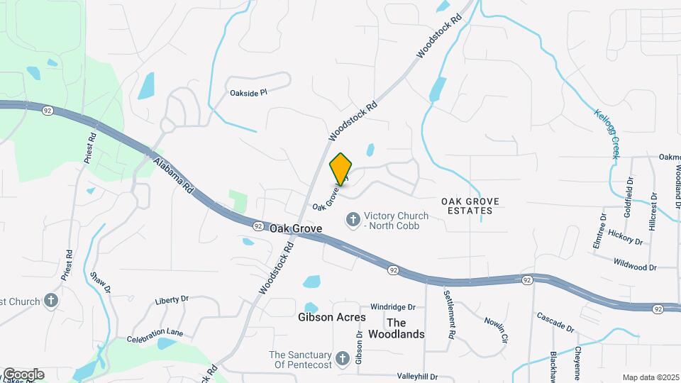 103 Oak Grove Pl Map and Location Details