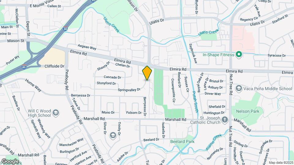402 Springvalley Dr Map and Location Details