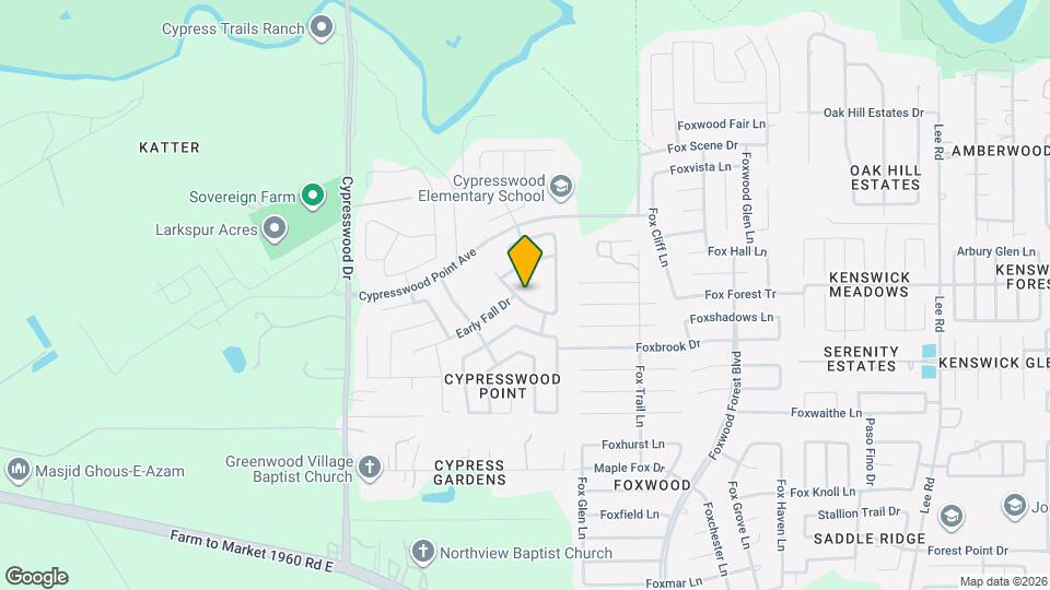 6707 Level Pond Ln Map and Location Details