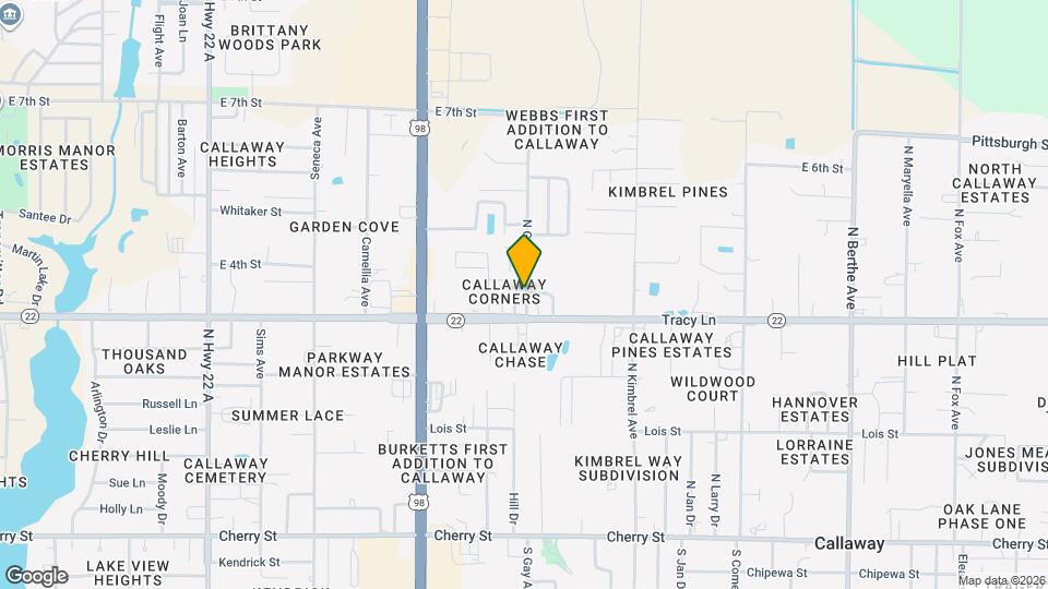 311 N Gay Ave Map and Location Details