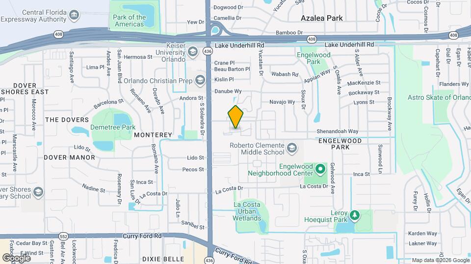 Pacifico Apartments Map and Location Details