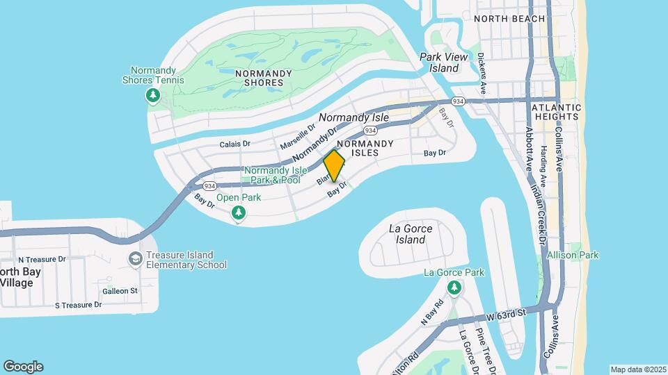 1535 Bay Dr Map and Location Details