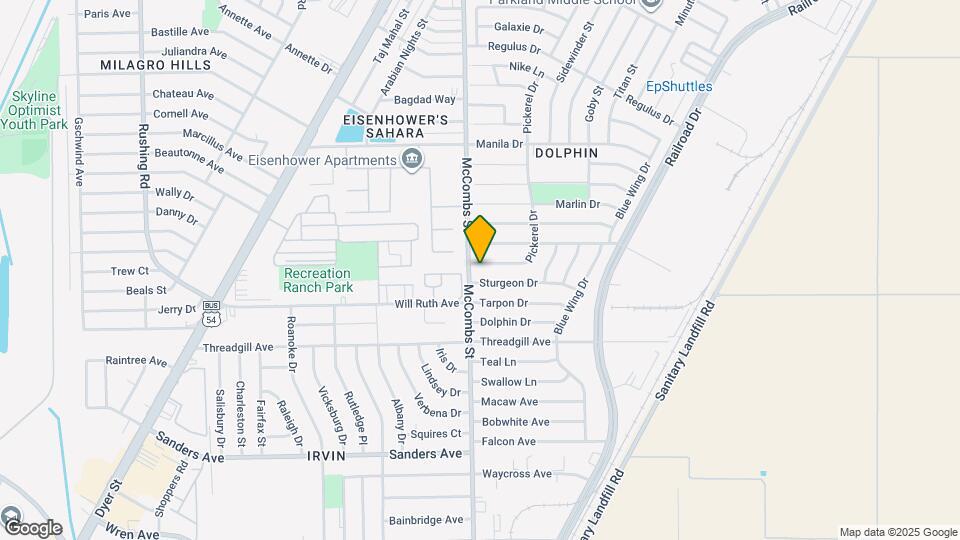 5804 Pickerel Dr Map and Location Details