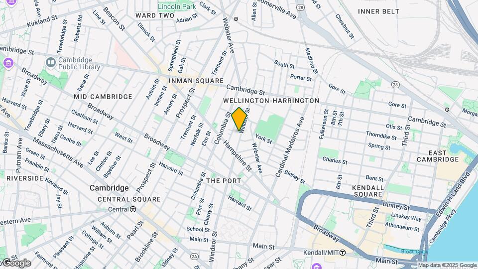359 Windsor St, Unit 379-1 Map and Location Details