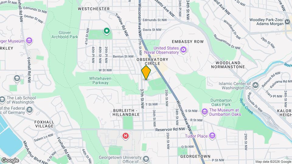 2036 Tunlaw Rd NW Map and Location Details