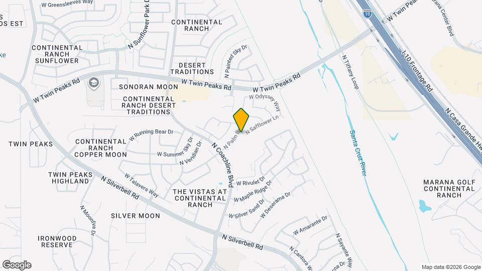 7315 W Beryllium Ln Mapa y Detalles de la Ubicación