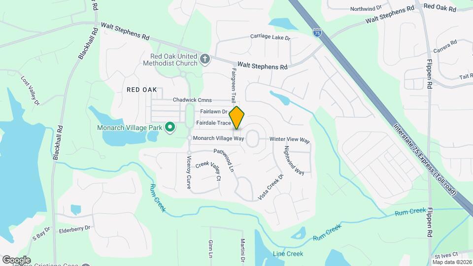 602 Fairgreen Trail Mapa y Detalles de la Ubicación