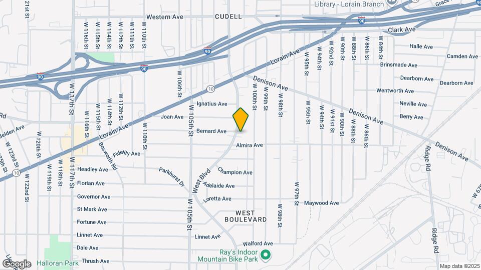 3301 West Blvd Map and Location Details