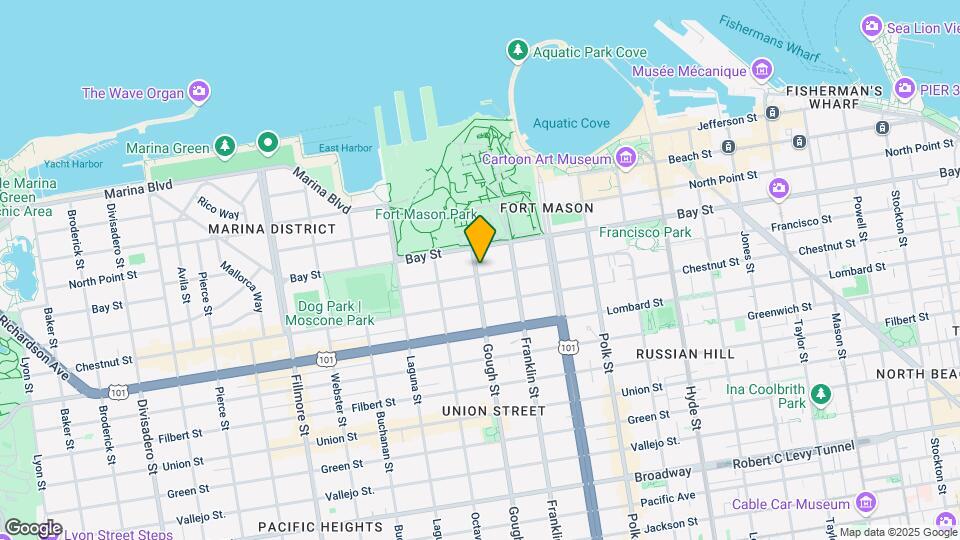 3210 Gough St-Unit -305 Map and Location Details