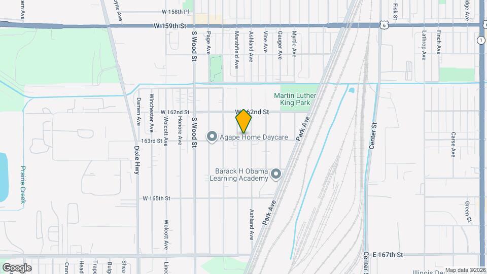 1618 W 163rd St Map and Location Details