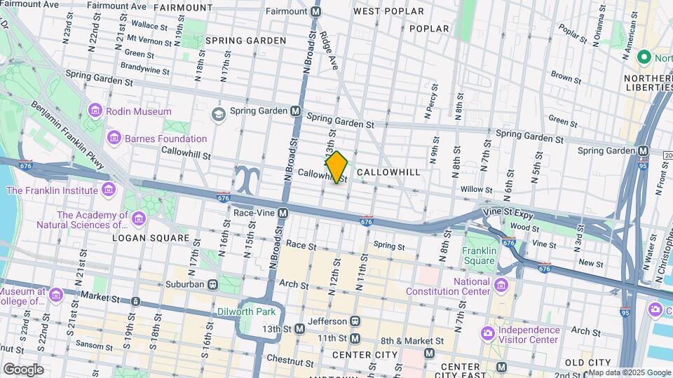 1222 Carlton St Map and Location Details