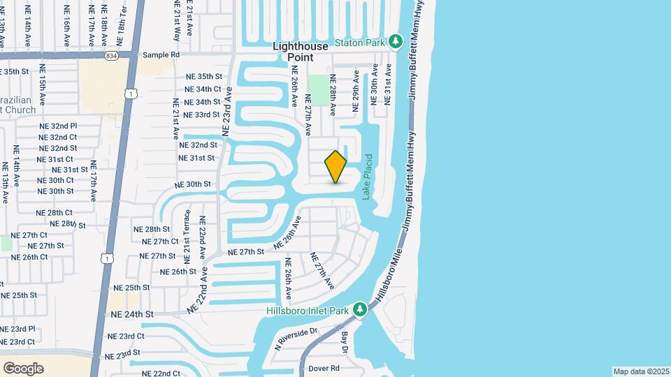 2760 NE 29th St Map and Location Details