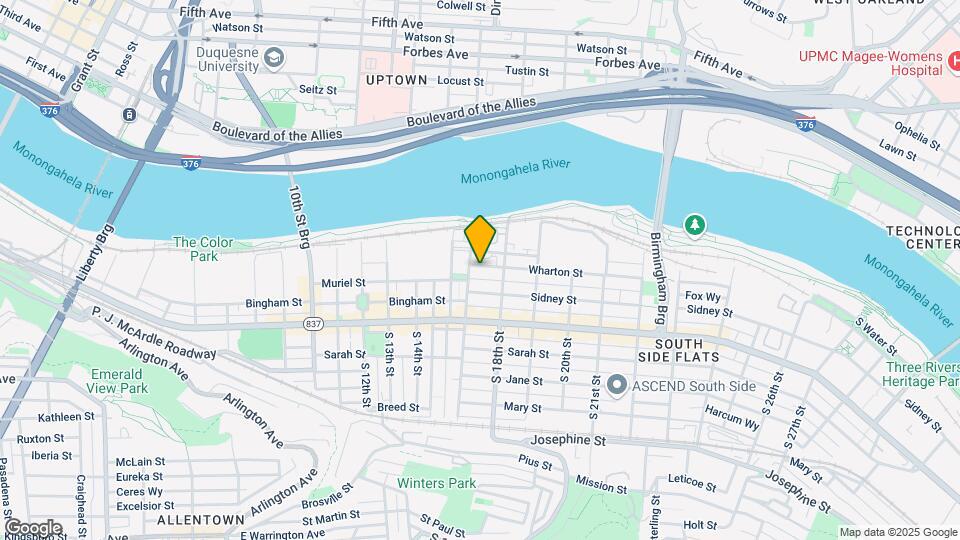 1712 Wharton St Map and Location Details