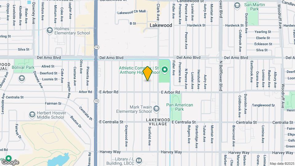 4735 Sunfield Ave Map and Location Details