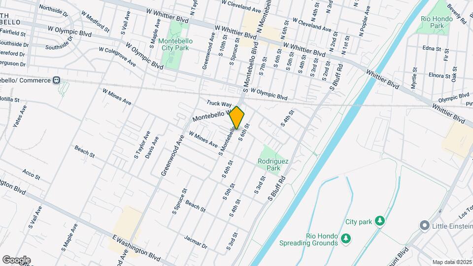 552 S Montebello Blvd Mapa y Detalles de la Ubicación