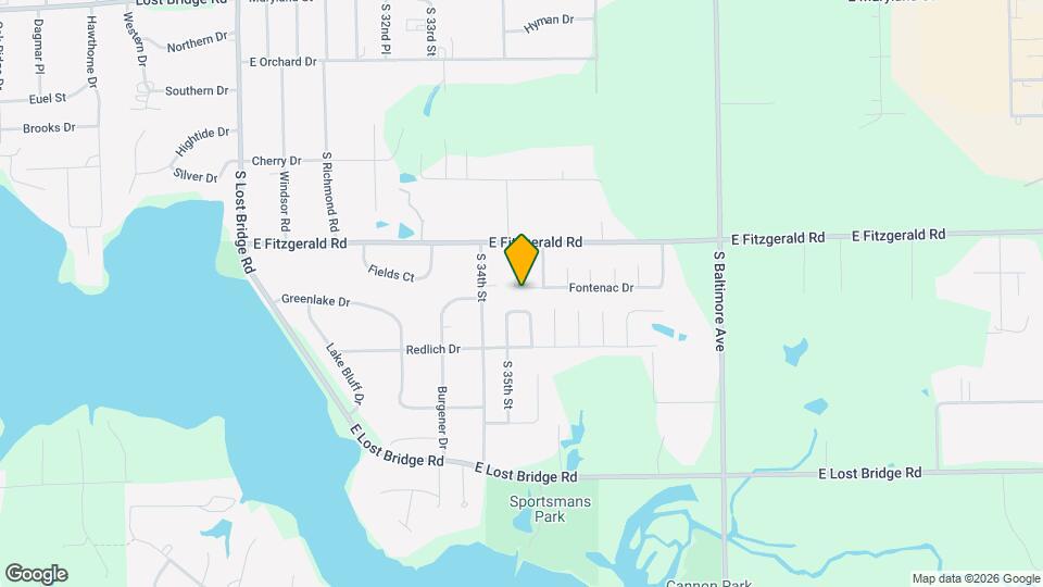 3455 Fontenac Ct Map and Location Details