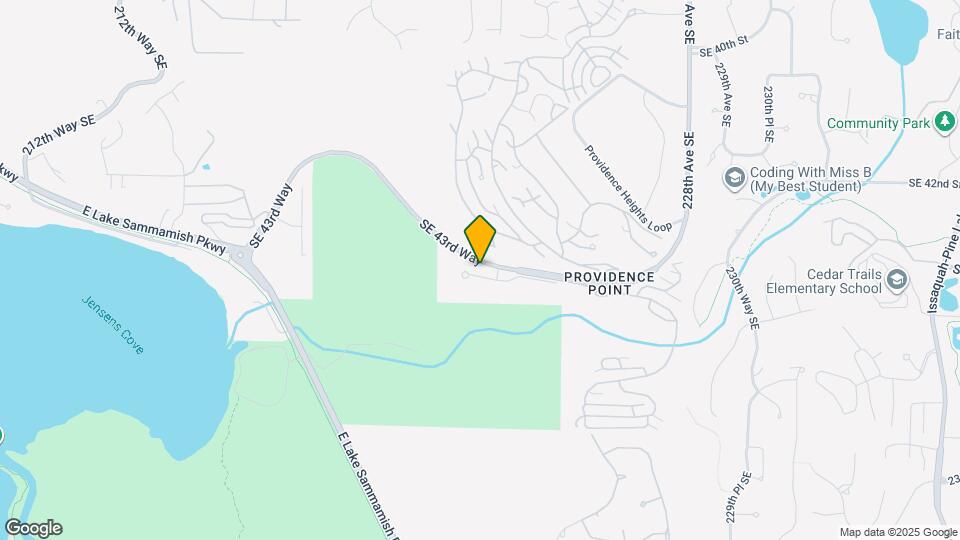 22320 SE 43rd Pl Map and Location Details