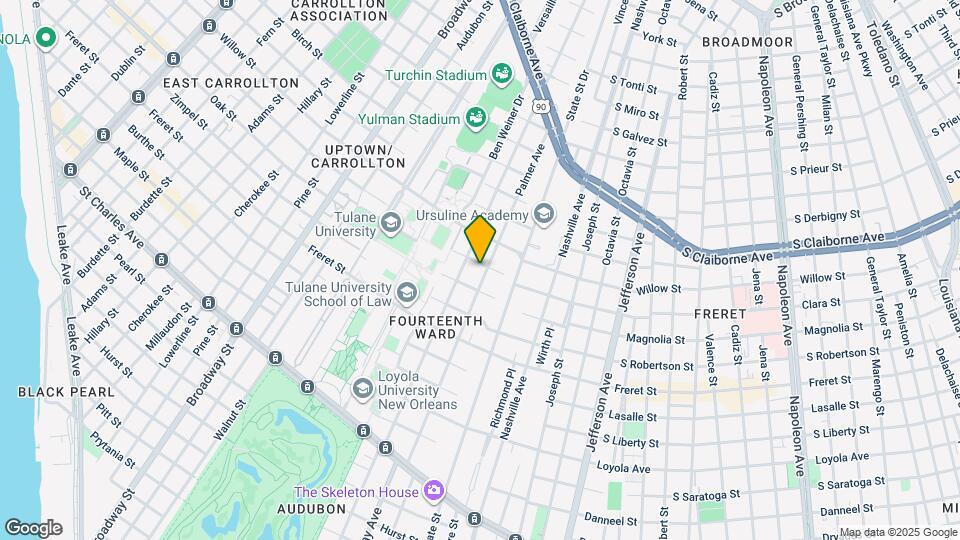 2330 Palmer Ave Mapa y Detalles de la Ubicación