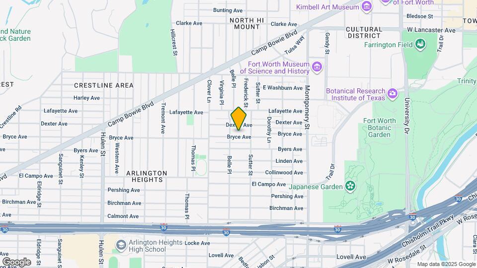 3924 Bryce Ave Map and Location Details