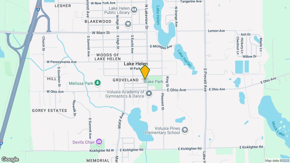 434 S Lakeview Dr Map and Location Details