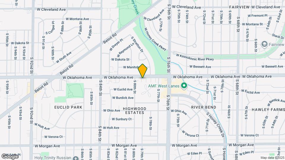 7875 W Oklahoma Ave Map and Location Details