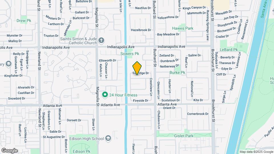 9311 Woodcrest Dr Map and Location Details