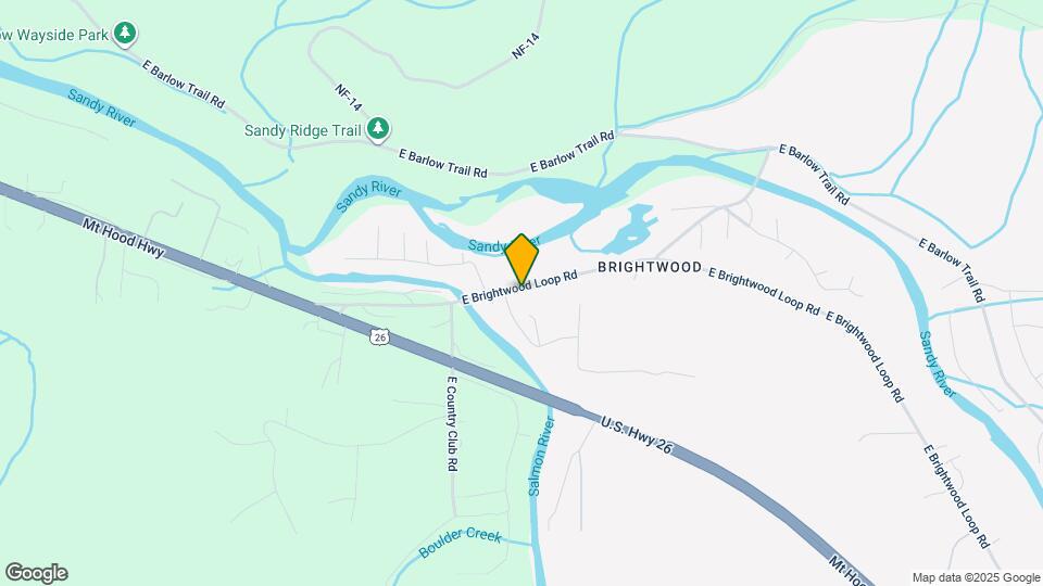 62464 E Brightwood Loop Rd Map and Location Details