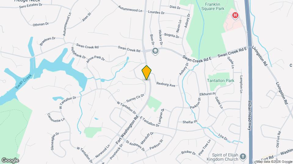 12404 Surrey Cir Dr Map and Location Details