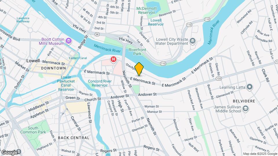 408 E Merrimack St Mapa y Detalles de la Ubicación