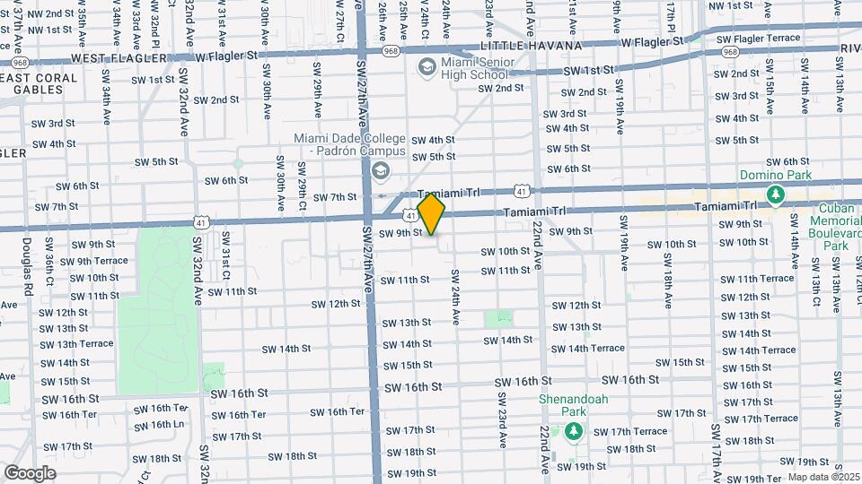 2445 SW 10th St Map and Location Details
