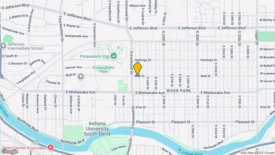 801 S 23rd St Map and Location Details