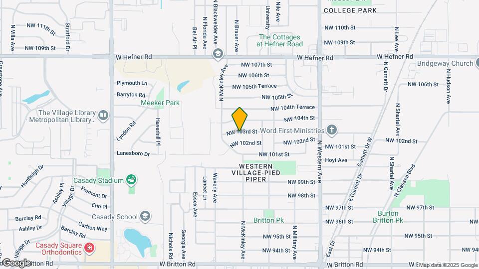 1404 NW 103rd St Map and Location Details