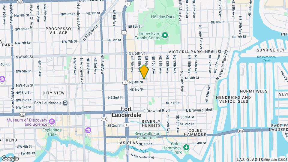 815 NE 4th St Mapa y Detalles de la Ubicación