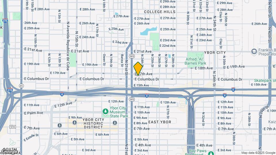 2220 E Columbus Dr Map and Location Details